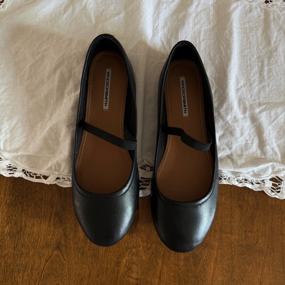 Windsor Smith Shoes - Windsor London Black Mary Jane Flats NIB